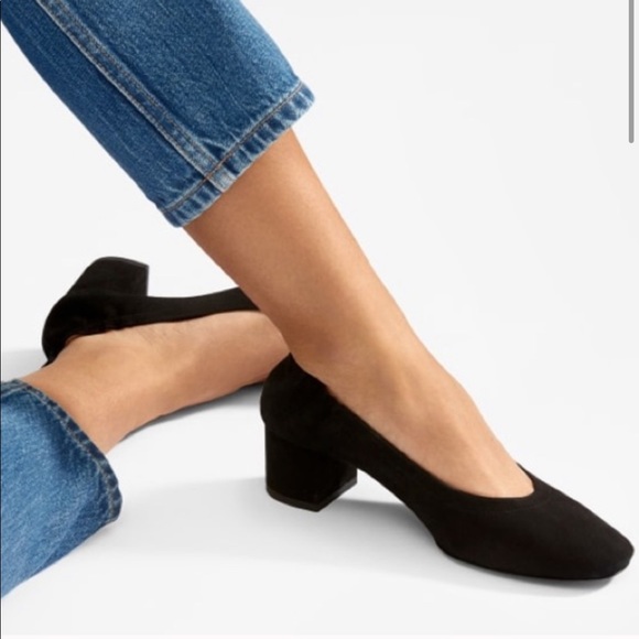 Everlane black suede day heel - Picture 2 of 8